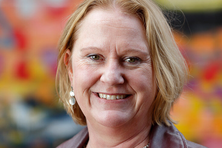 Head shot of People and Strategy General Manager Leanne Lewis