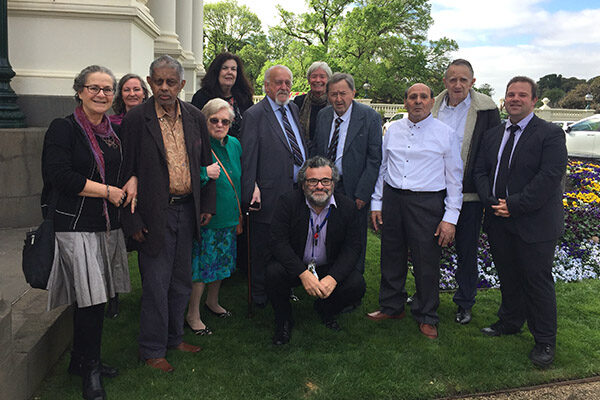 sacred-heart-community-residents-and-staff Group photo of Sacred Heart Community residents and staff