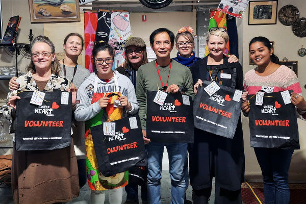 preston-op-shop-volunteers Preston op shop volunteer team