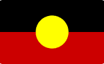 Australian Aboriginal flag icon
