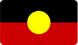 Australian Aboriginal flag icon