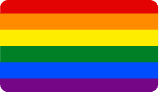 LGBTIQA+ Pride flag icon