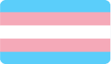Transgender flag icon