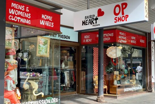 The outside of Chapel Street op shop