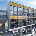 Artists rendering of Project 101 building project
