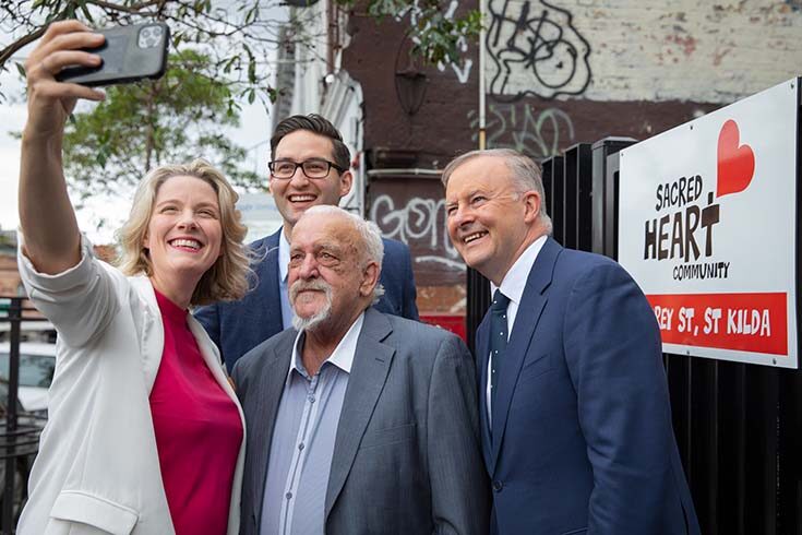 anthony-albanese-visiting-sacred-heart-mission Anthony Albanese visiting Sacred Heart Mission