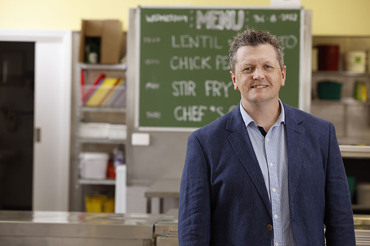 sean breen man standing in front of camera