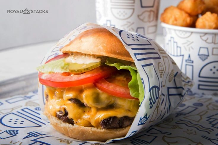 Royal Stacks buger