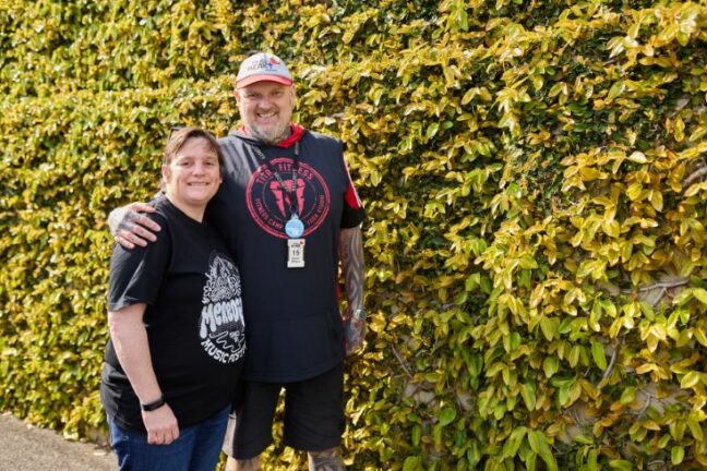 Staff members at Sacred Heart Central