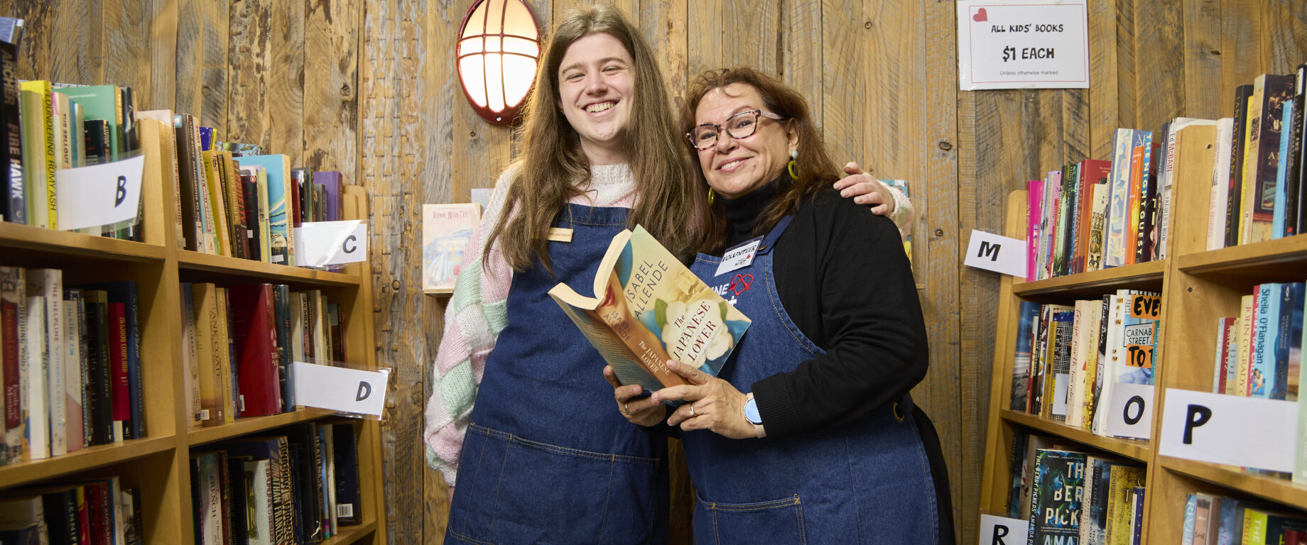 Volunteers in the Op Shop