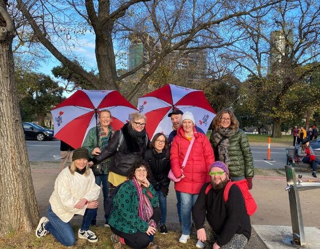 SHM staff at the Walk for Truth