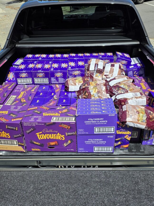 Chocolates, chocolates, chocolates!