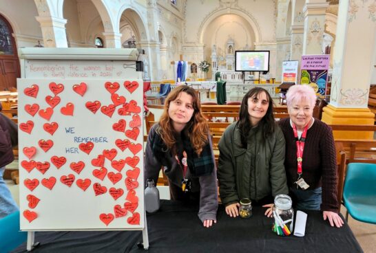 Women's Services stall - Sacred Heart Day 160926